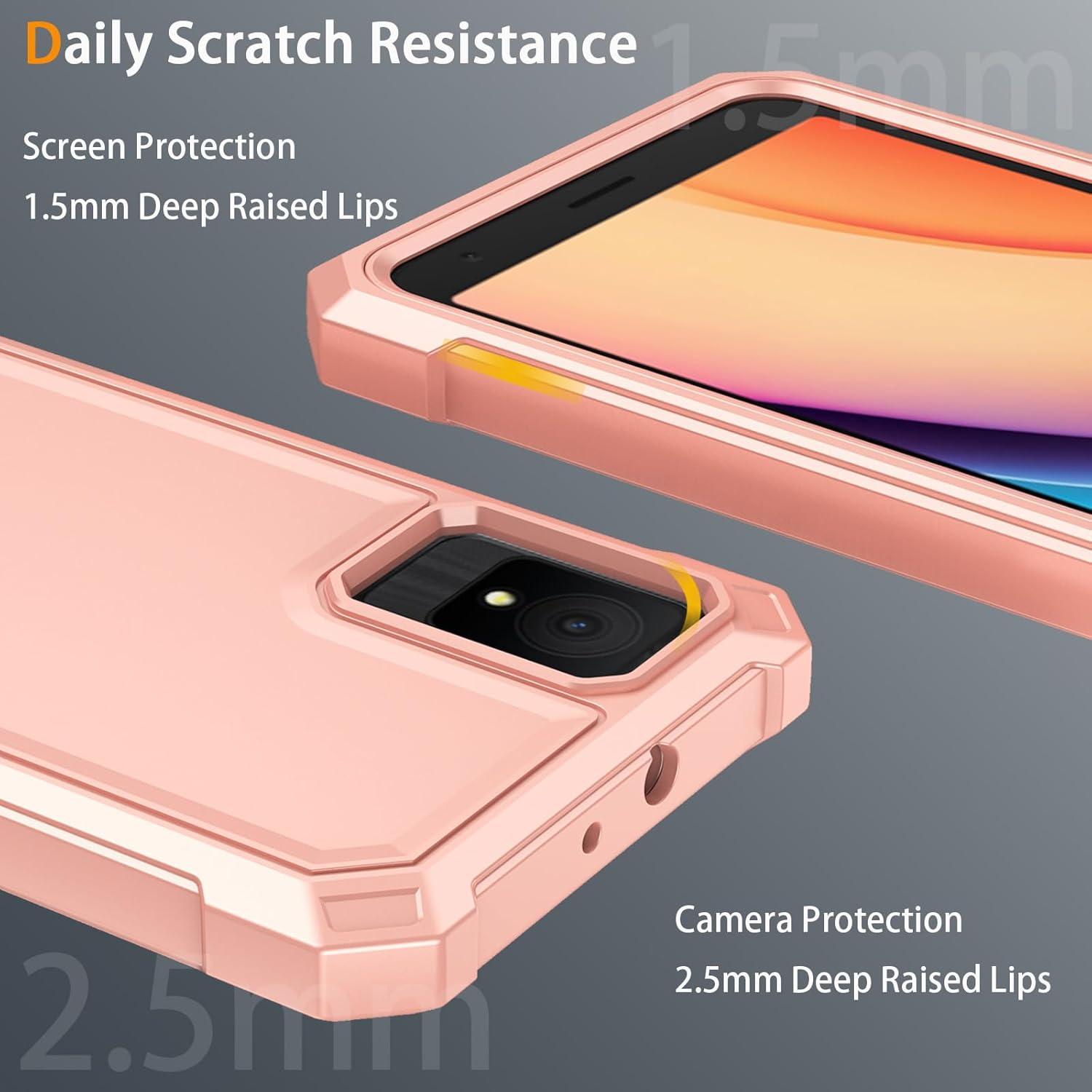 Funda para TCL K11 con protector de pantalla vidrio templado