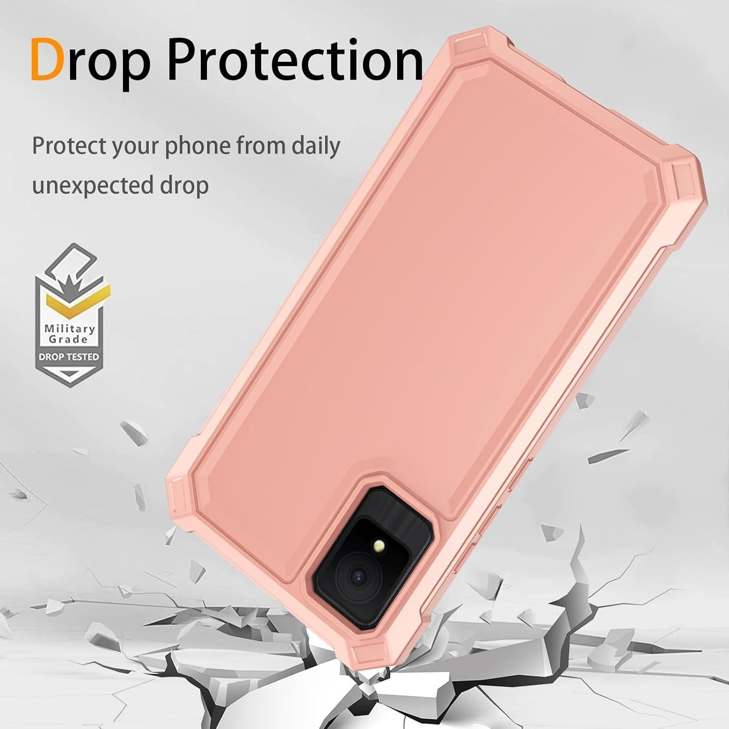Funda para TCL K11 con protector de pantalla vidrio templado