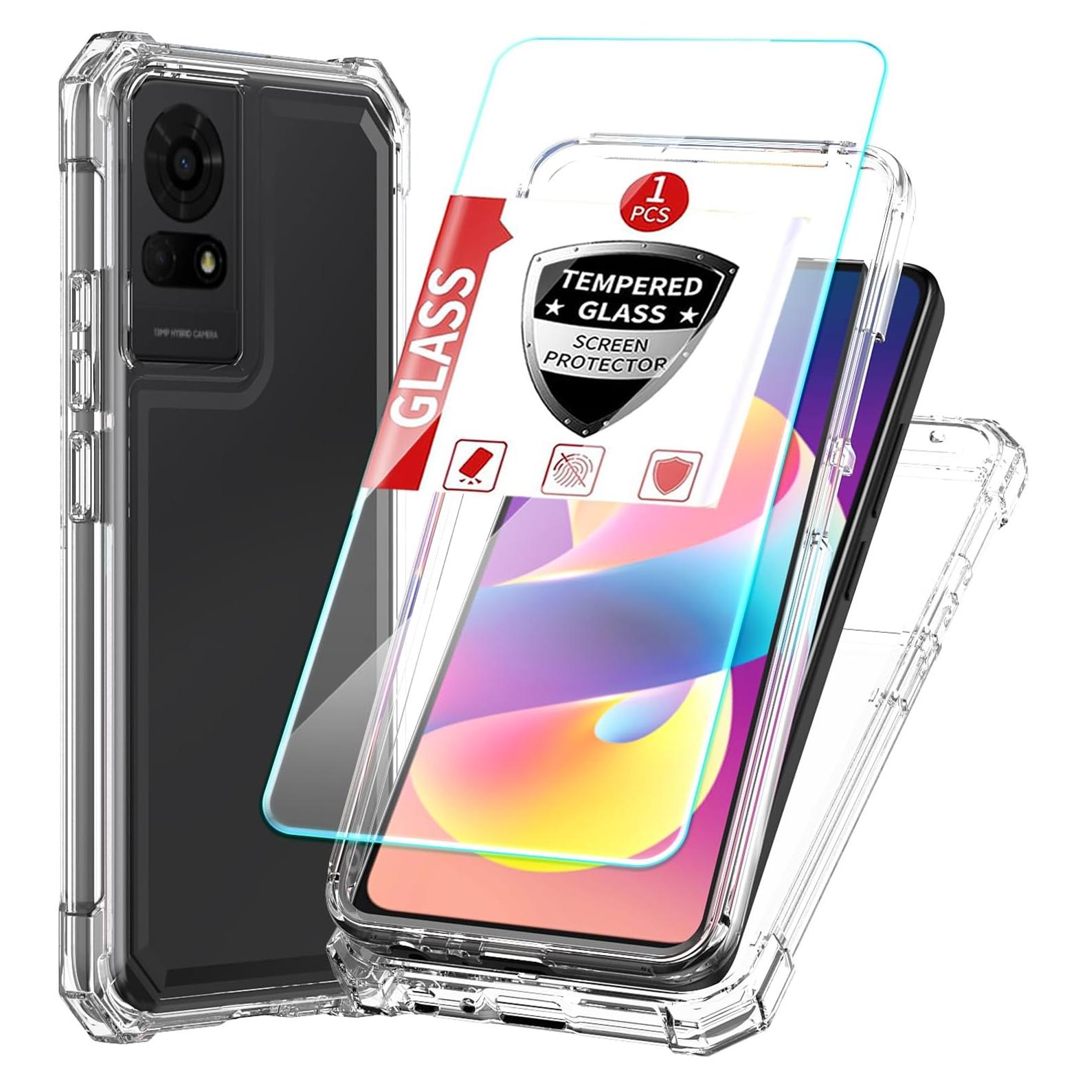 Funda protectora TCL K24/K23/50LE/Cricket K24 5G - Transparente