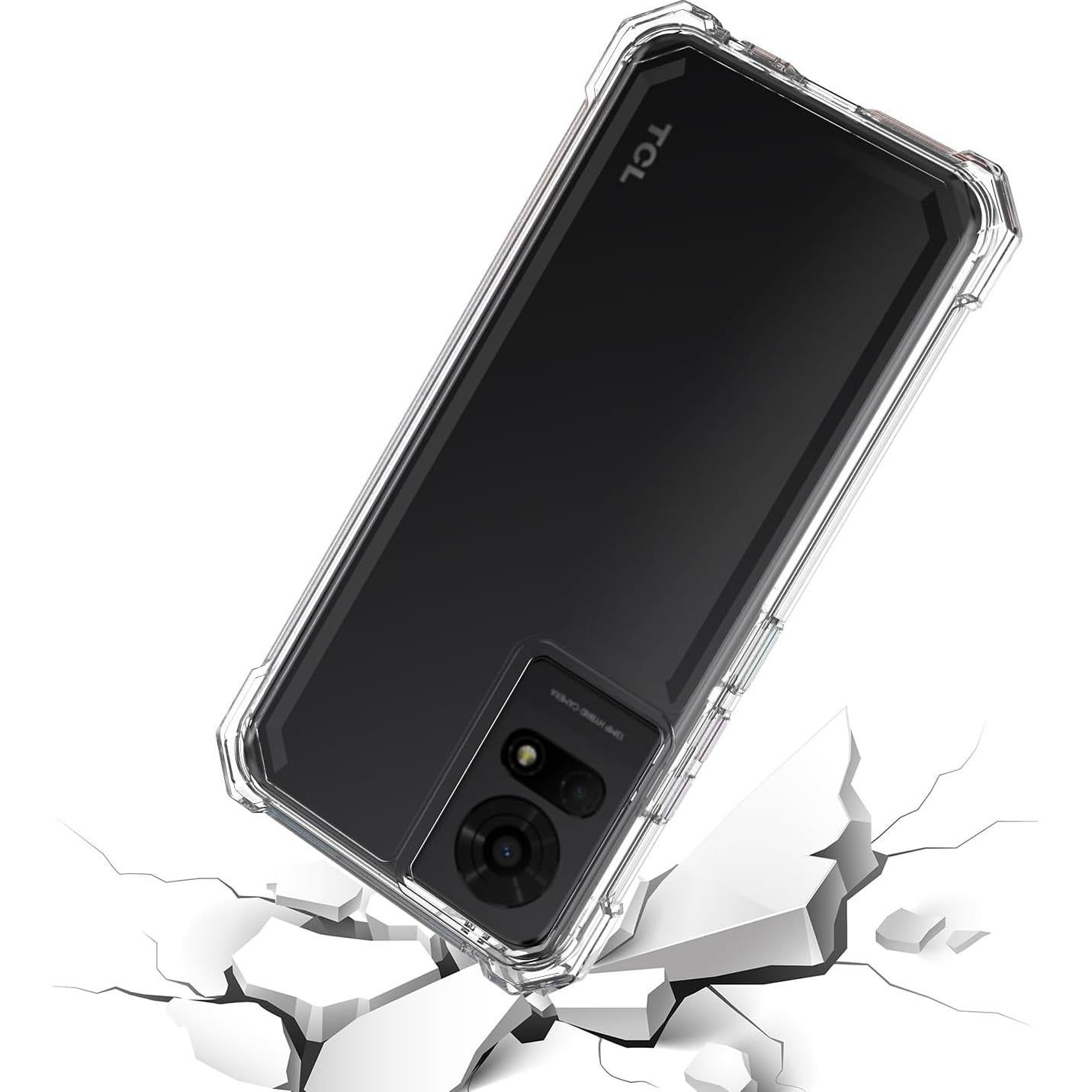 Funda protectora TCL K24/K23/50LE/Cricket K24 5G - Transparente