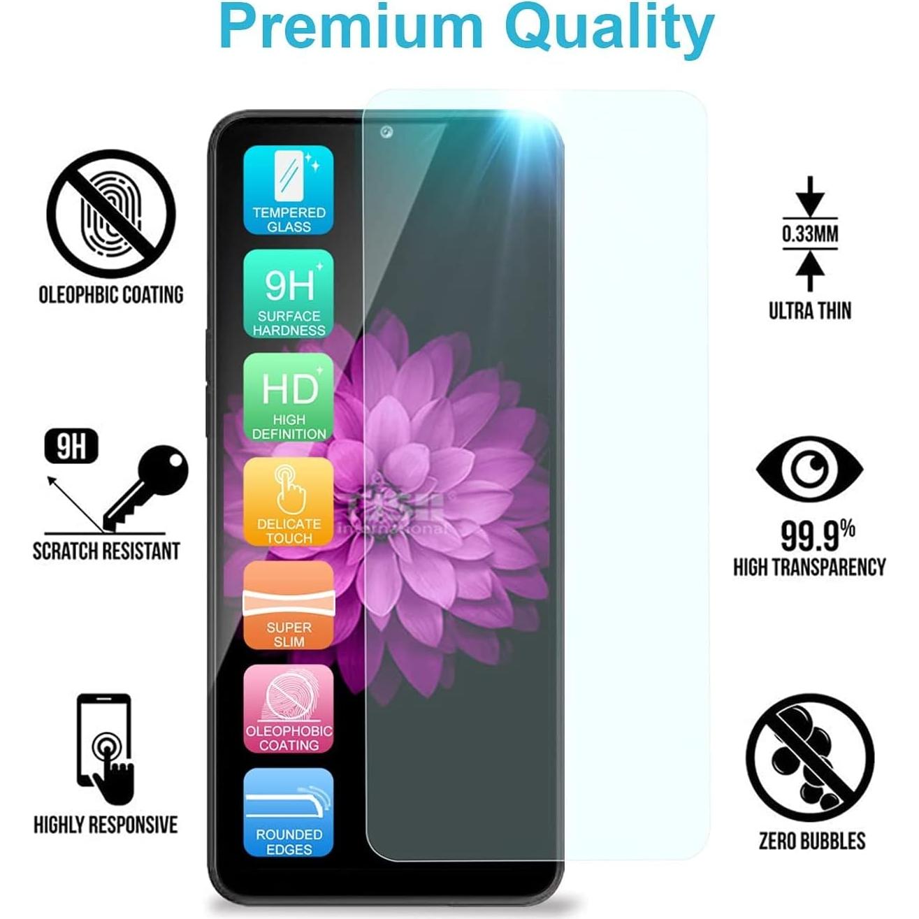 Funda TJS para Alcatel TCL 30 Z T602DL Azul con Soporte