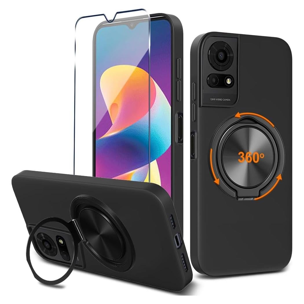 Funda TCL K24/K23 50LE 5G con Protector de Pantalla y Soporte