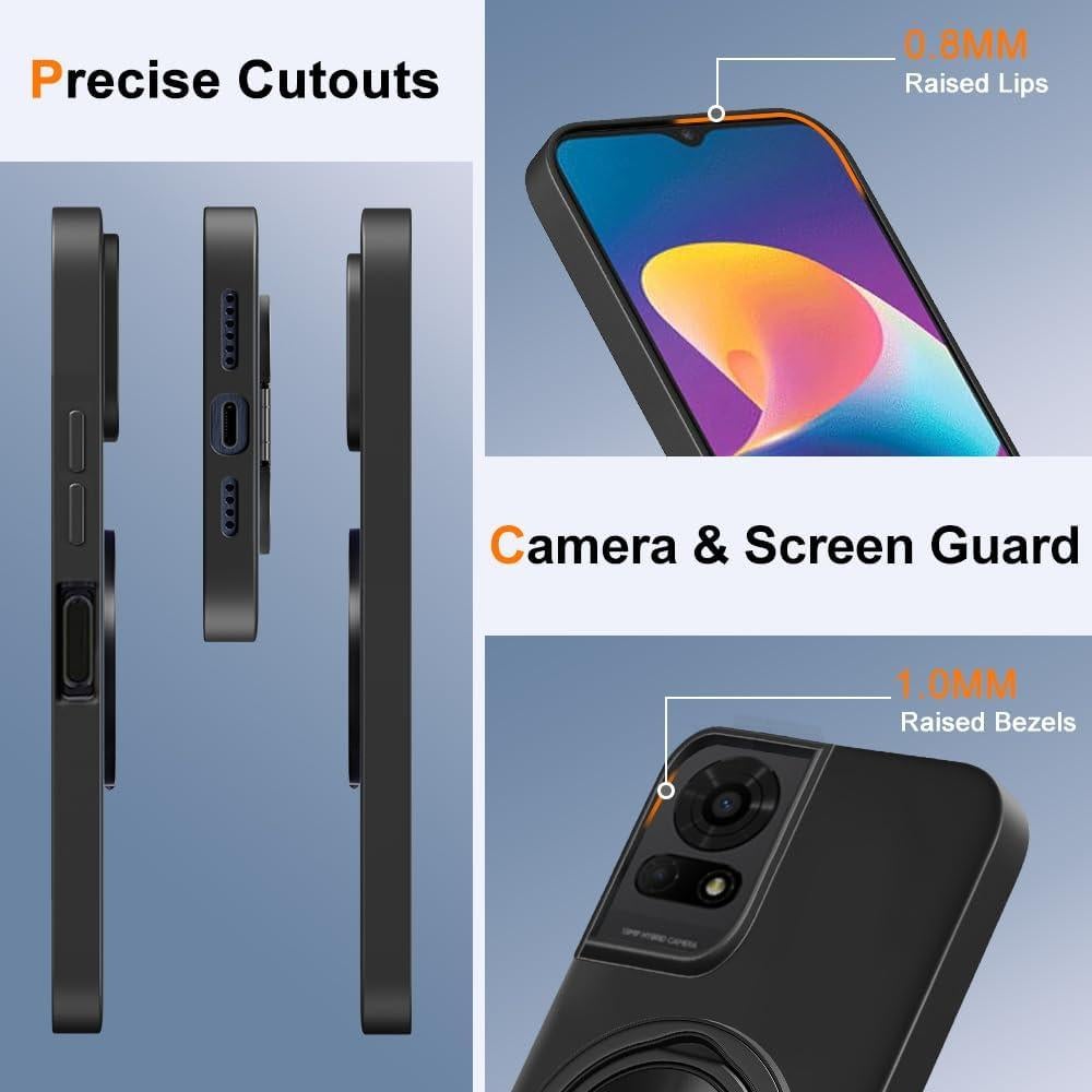 Funda TCL K24/K23 50LE 5G con Protector de Pantalla y Soporte