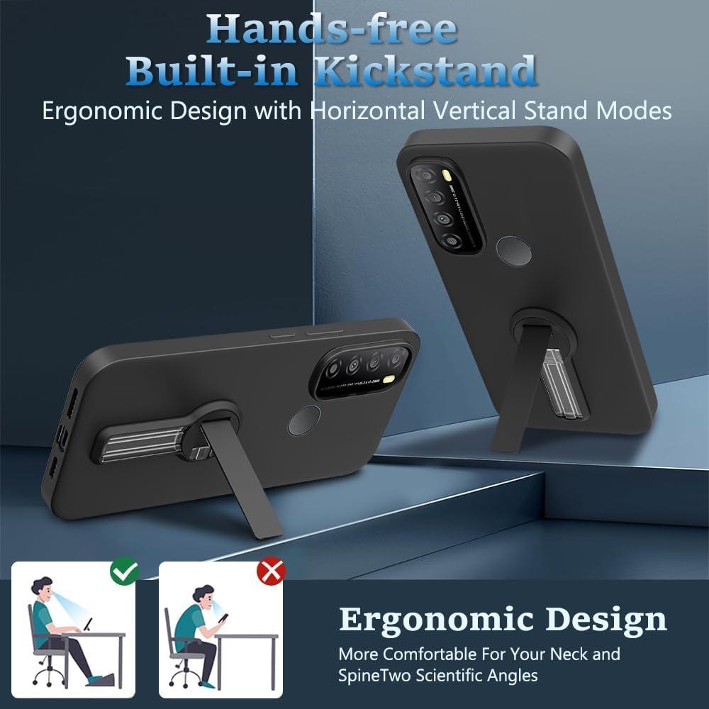 Funda Protectora TCL 30 XL Nijiadi con Protector de Pantalla