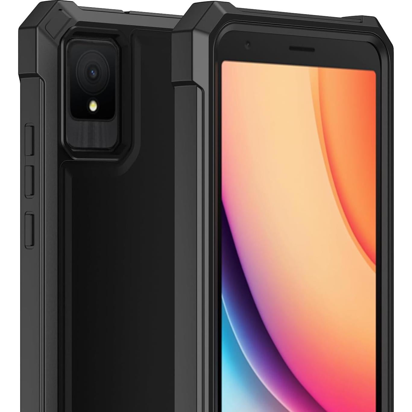 Funda Protectora TCL K11 con Protector de Pantalla Vidrio Templado