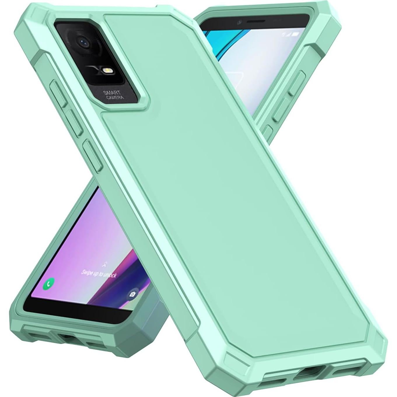 Funda Ailiber para TCL 30Z T602DL y TCL 30 LE - Verde Menta