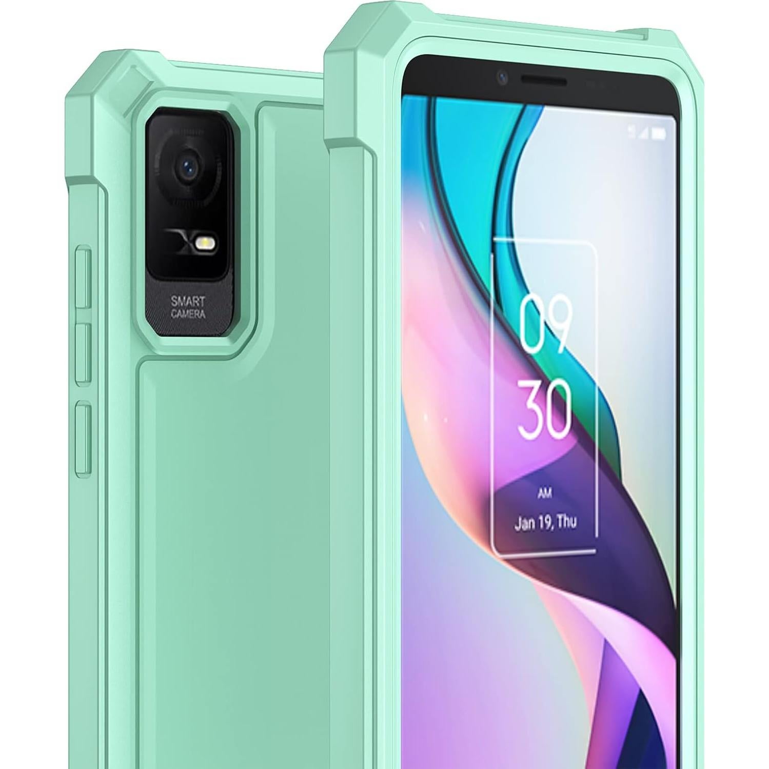 Funda Ailiber para TCL 30Z T602DL y TCL 30 LE - Verde Menta