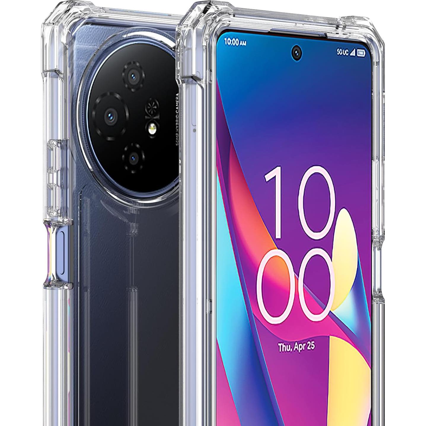 Funda Transparente Nakedcellphone para TCL 60 XE NxtPaper 5G