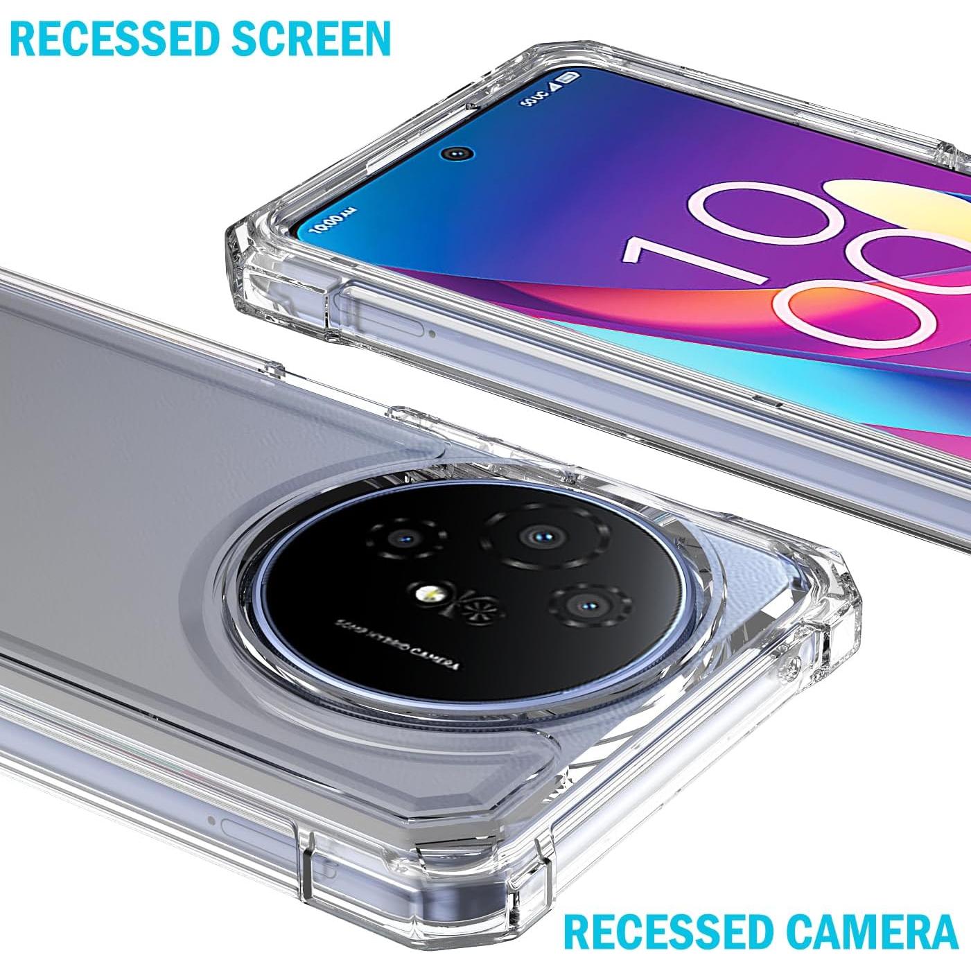 Funda Transparente Nakedcellphone para TCL 60 XE NxtPaper 5G