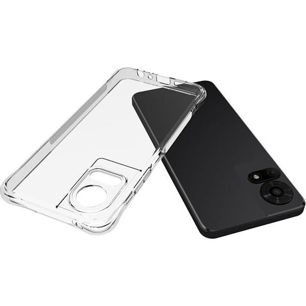 Funda transparente con protector para TCL 50 LE - TPU resistente