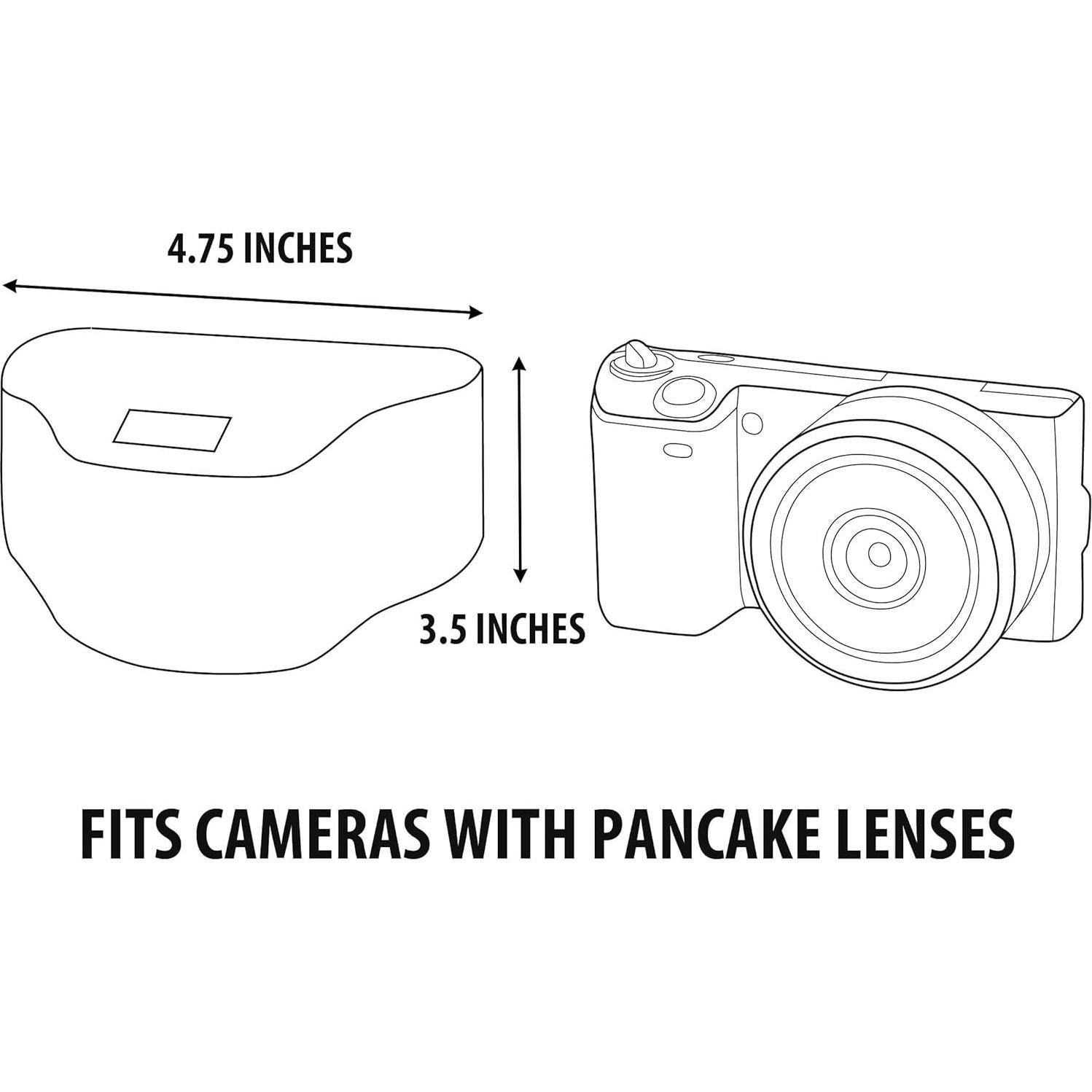 Funda de cámara digital USA Gear para Panasonic Lumix DMC-ZS100