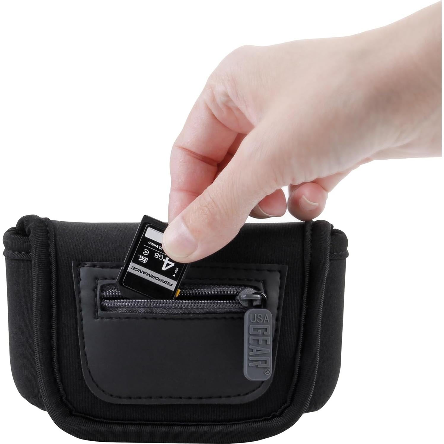 Funda de cámara digital USA Gear para Panasonic Lumix DMC-ZS100