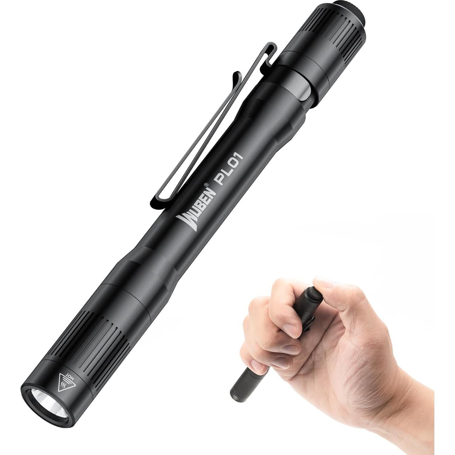 Linterna Táctica WUBEN L3 3000 Lúmenes Recargable USB-C