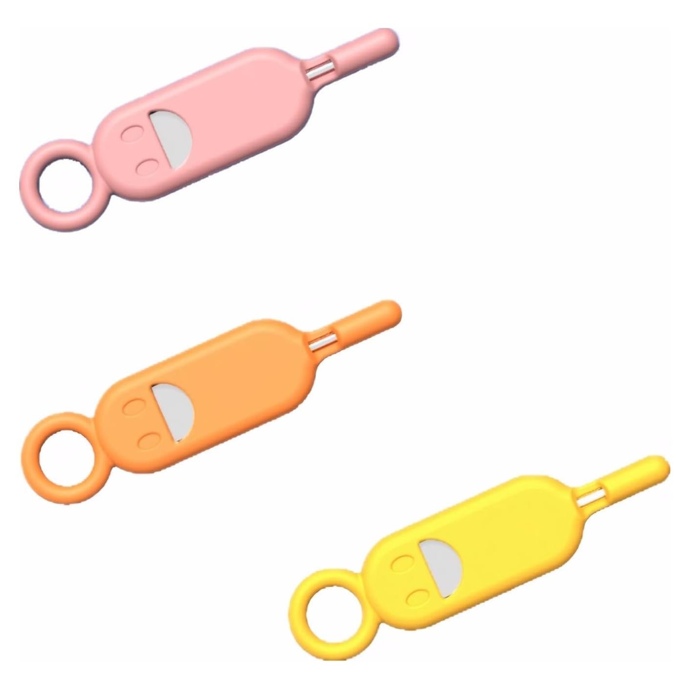 Kit de Extracción de Tarjeta SIM LJFLYXRI - 3 Pcs Tricolor