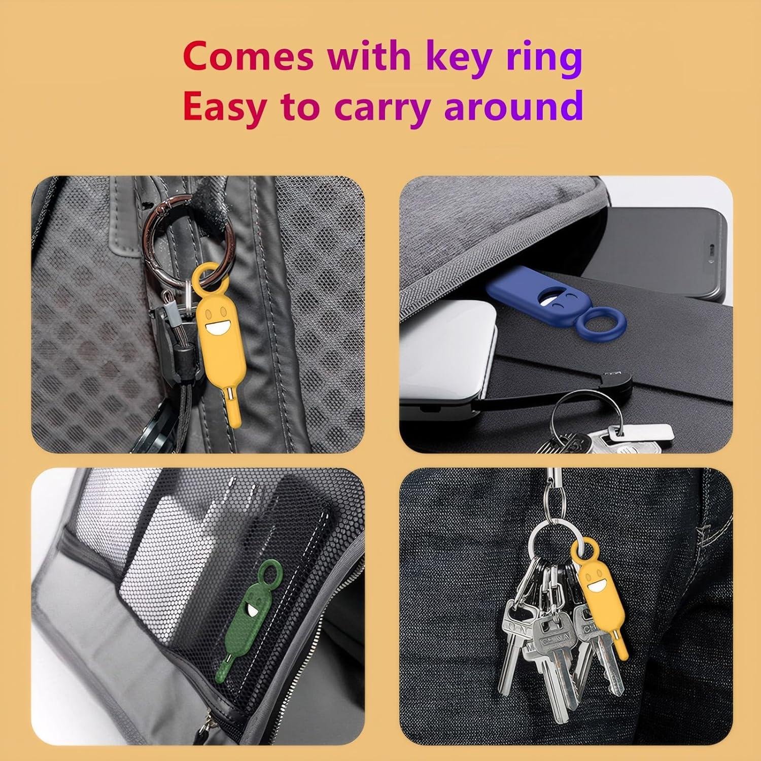 Kit de Extracción de Tarjeta SIM LJFLYXRI - 3 Pcs Tricolor