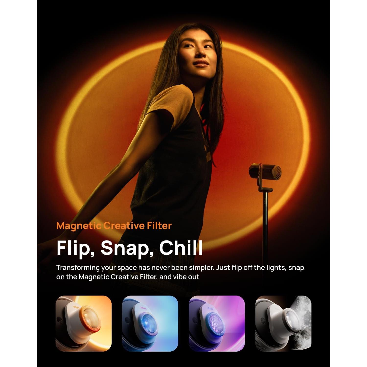 Proyector Láser XGIMI MoGo 4 - 550 Lúmenes, Google TV, 5h Batería