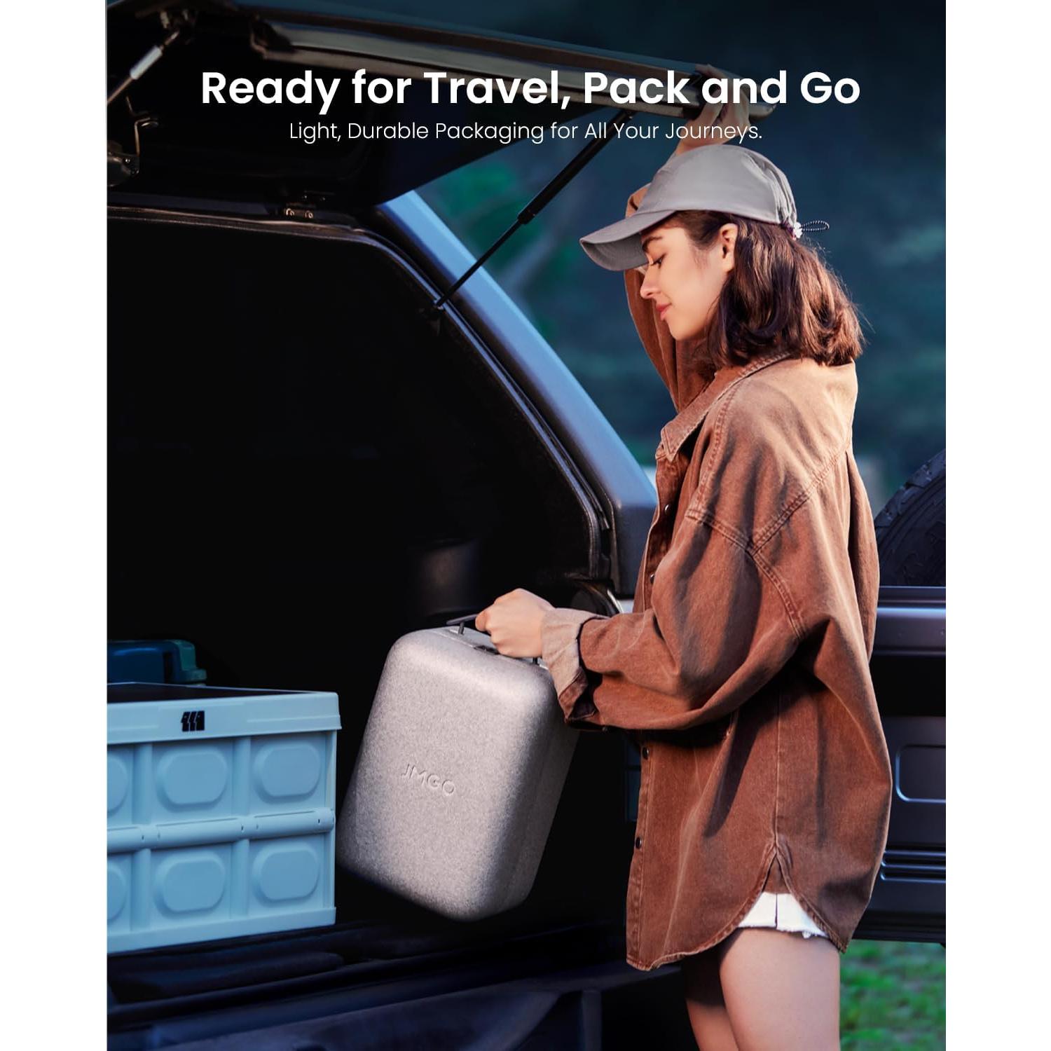 Proyector Portátil JMGO N1 1080P FHD, Soporta 4K, 800 Lúmenes