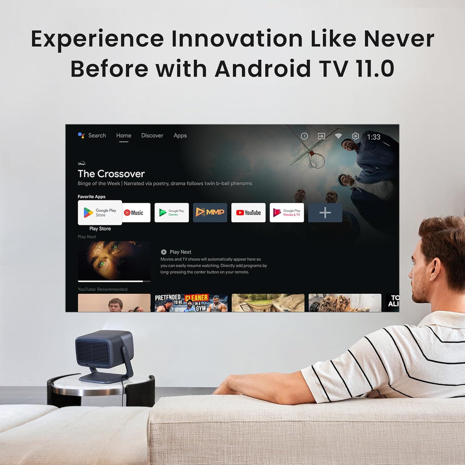 Proyector Láser JMGO N1 Pro 1300 Lúmenes 1080P FHD 4K