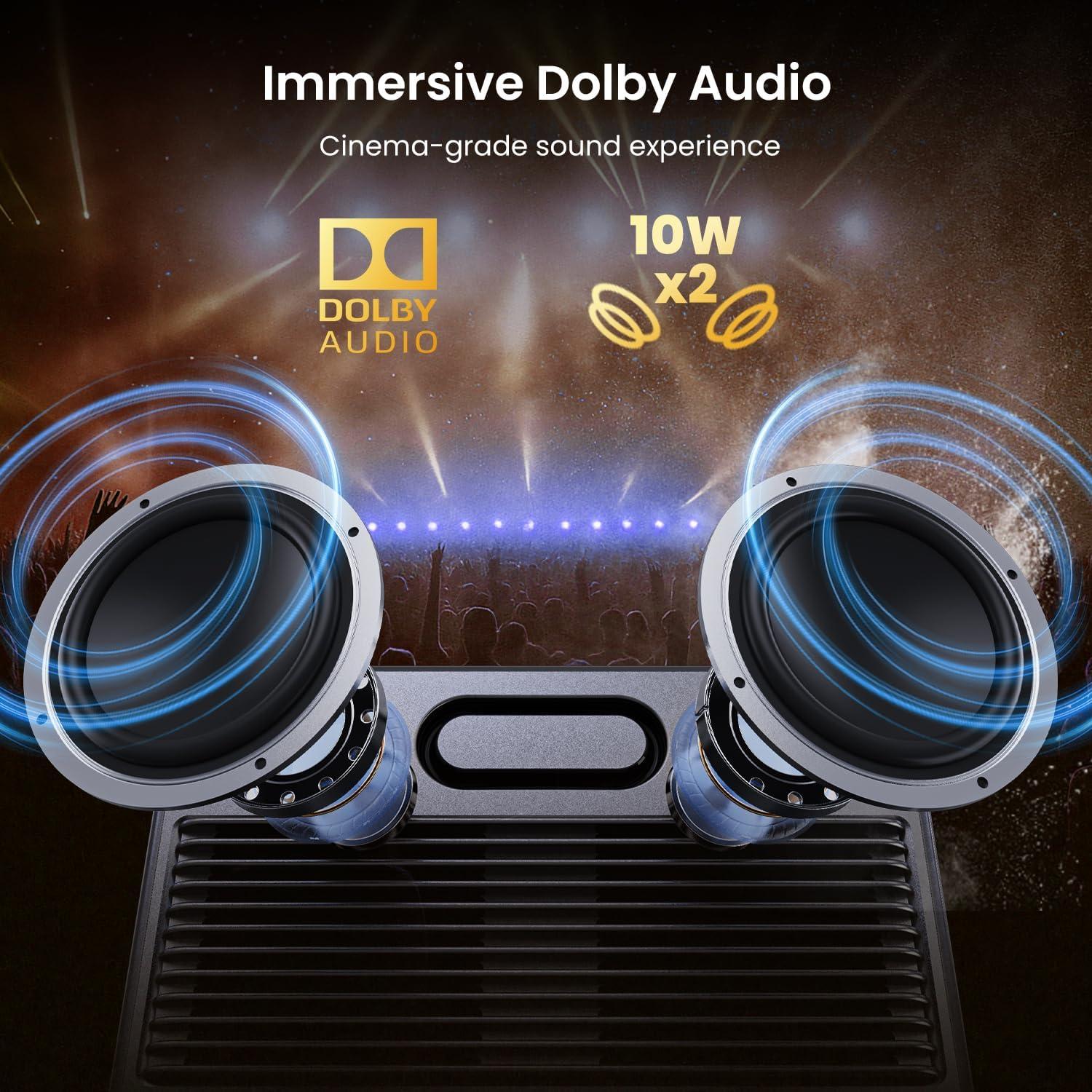 Proyector Inteligente HAPPRUN 4K Full HD con Google TV