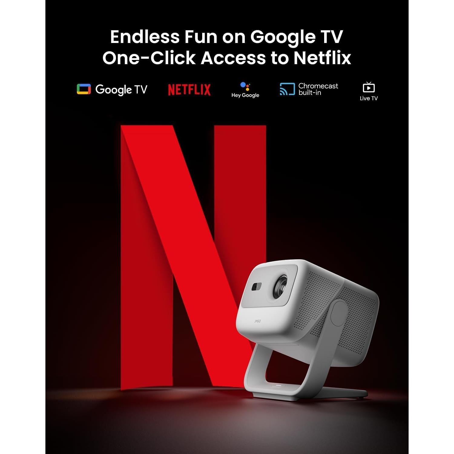 Proyector Portátil Triple Láser JMGO N1S 1080P FHD 850 Lúmenes