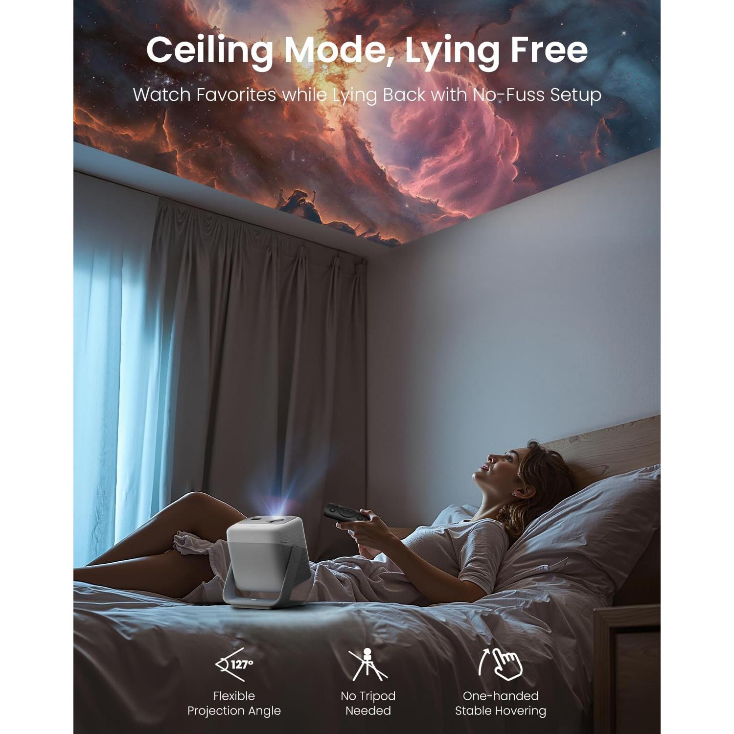 Proyector Portátil Triple Láser JMGO N1S 1080P FHD 850 Lúmenes