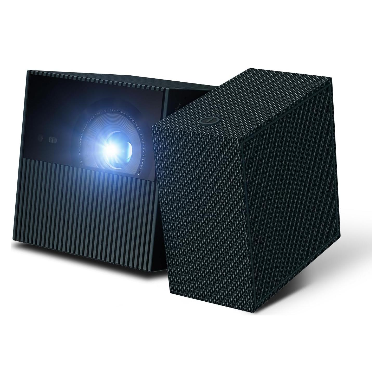 Proyector TCL PlayCube 1080P FHD Portátil con Batería 66Wh