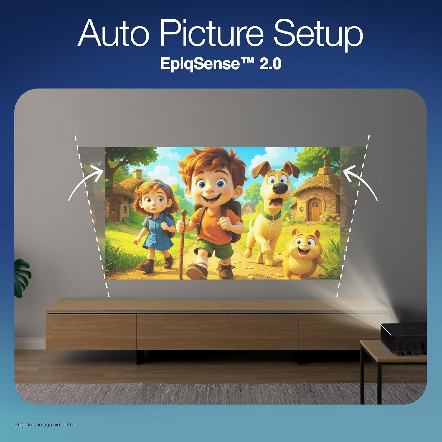 Proyector Epson Lifestudio Pop Plus 4K 700 Lúmenes Sonido Bose