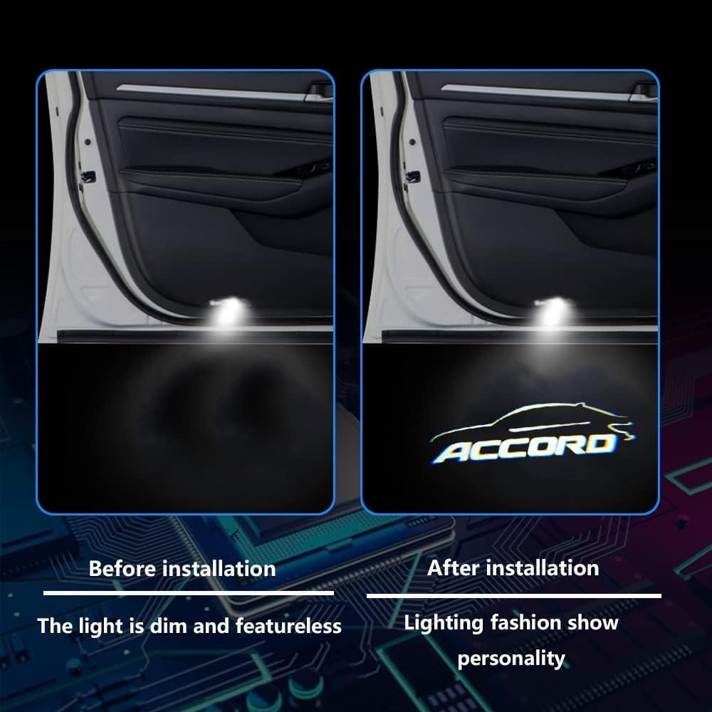 Luz Proyector LED de Puerta para Accord 9 - 2 Pcs