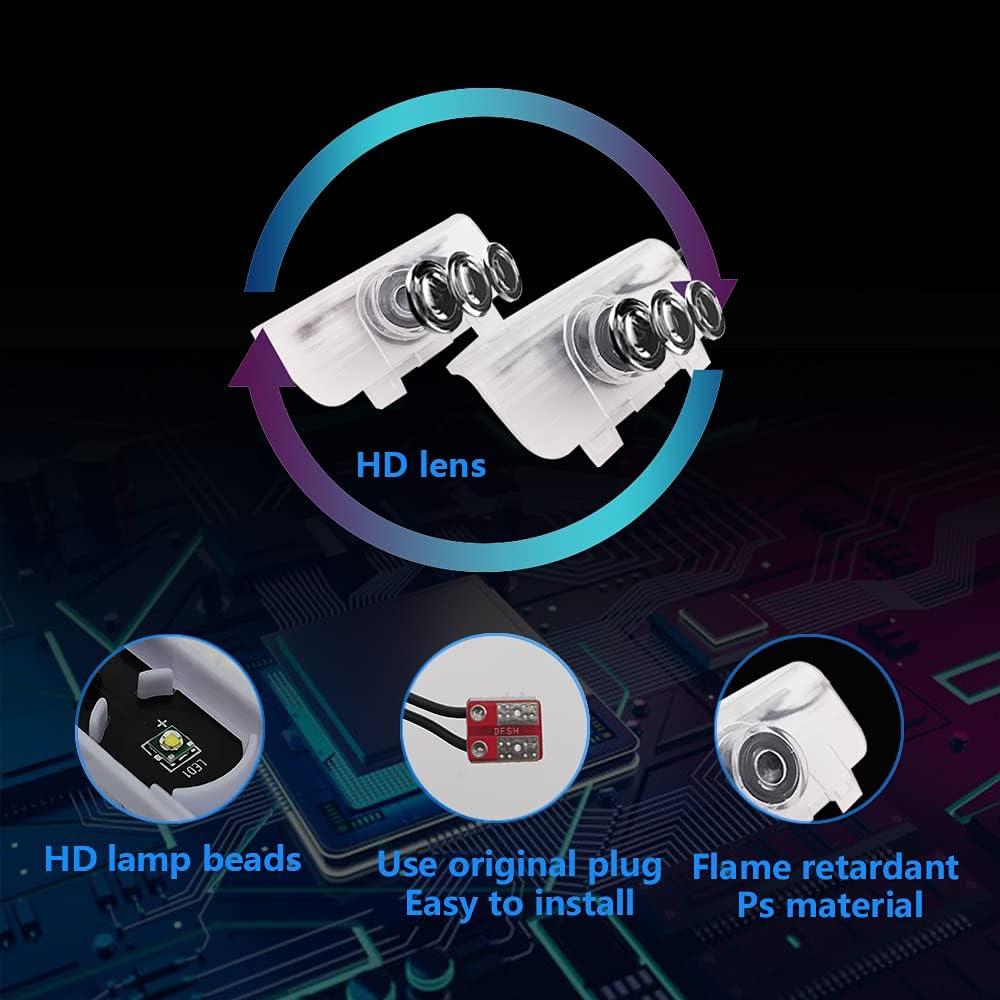 Luz Proyector LED de Puerta para Accord 9 - 2 Pcs
