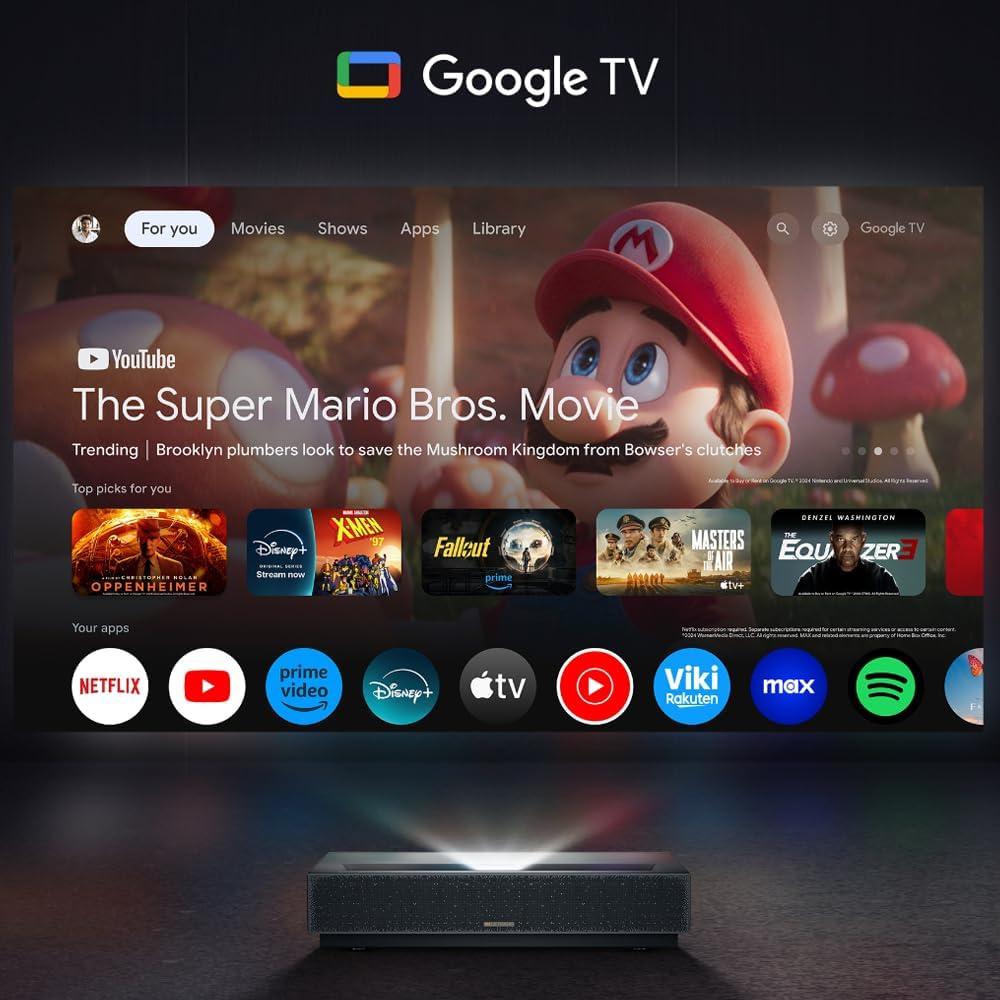 Proyector Formovie Cinema Edge 4K UHD Tiro Ultra Corto