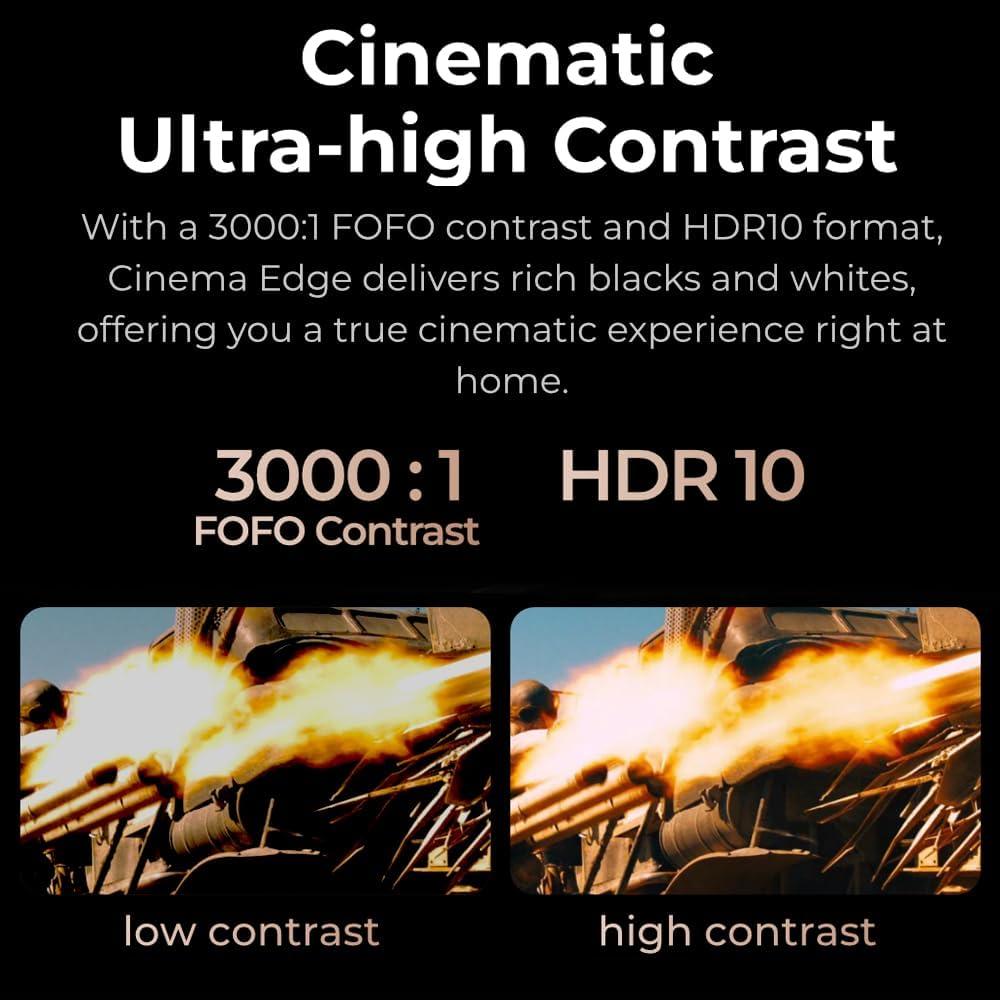 Proyector Formovie Cinema Edge 4K UHD Tiro Ultra Corto