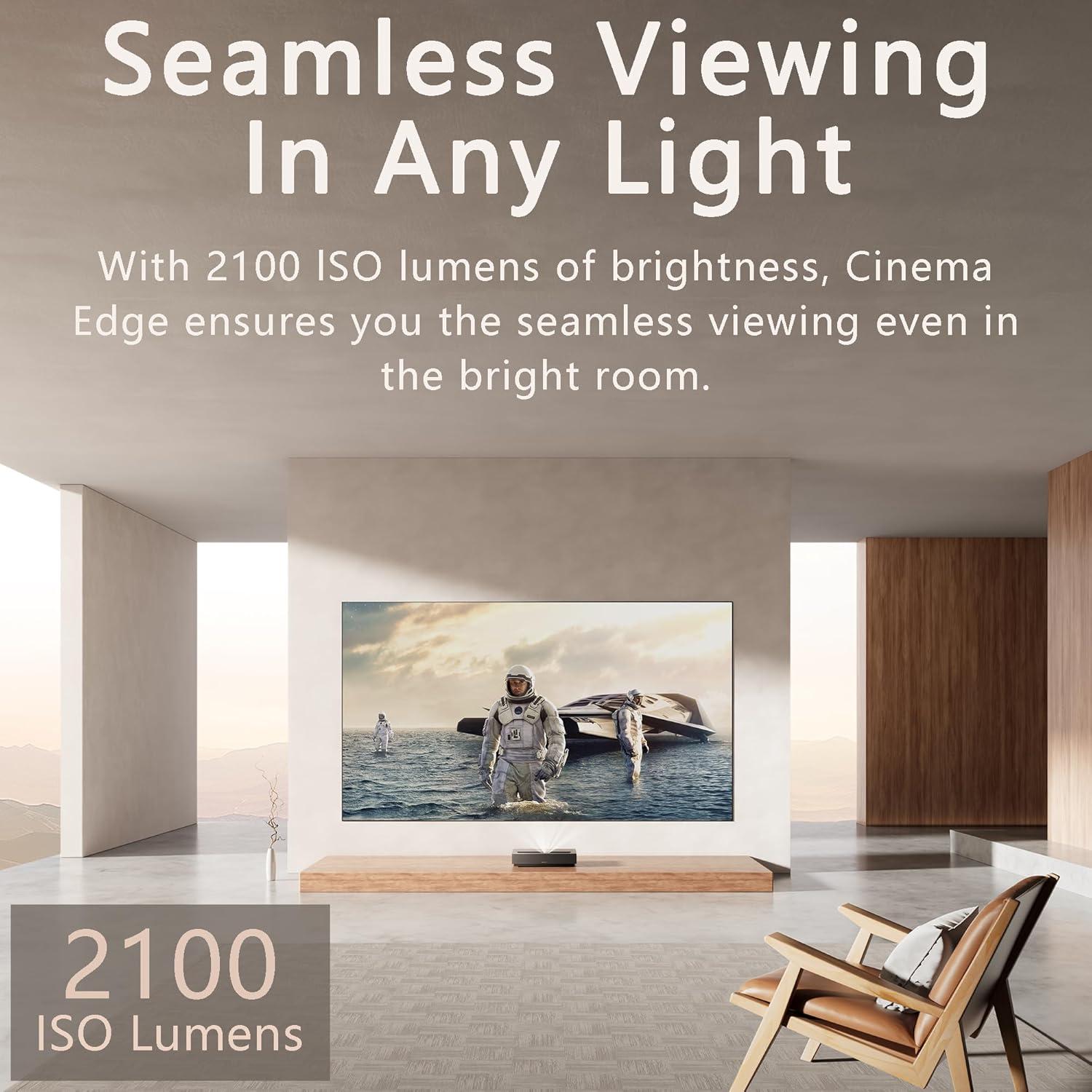 Proyector Formovie Cinema Edge 4K UHD Tiro Ultra Corto