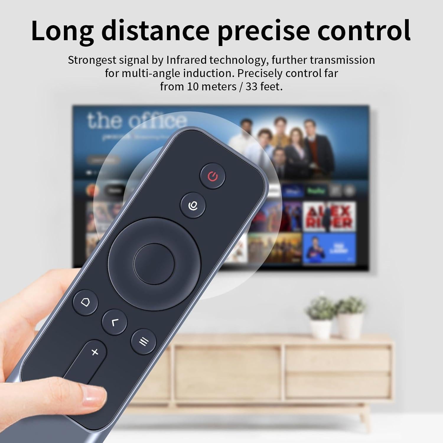 Control Remoto de Voz PZL para Proyector Xiaomi Wemax Fmws02c
