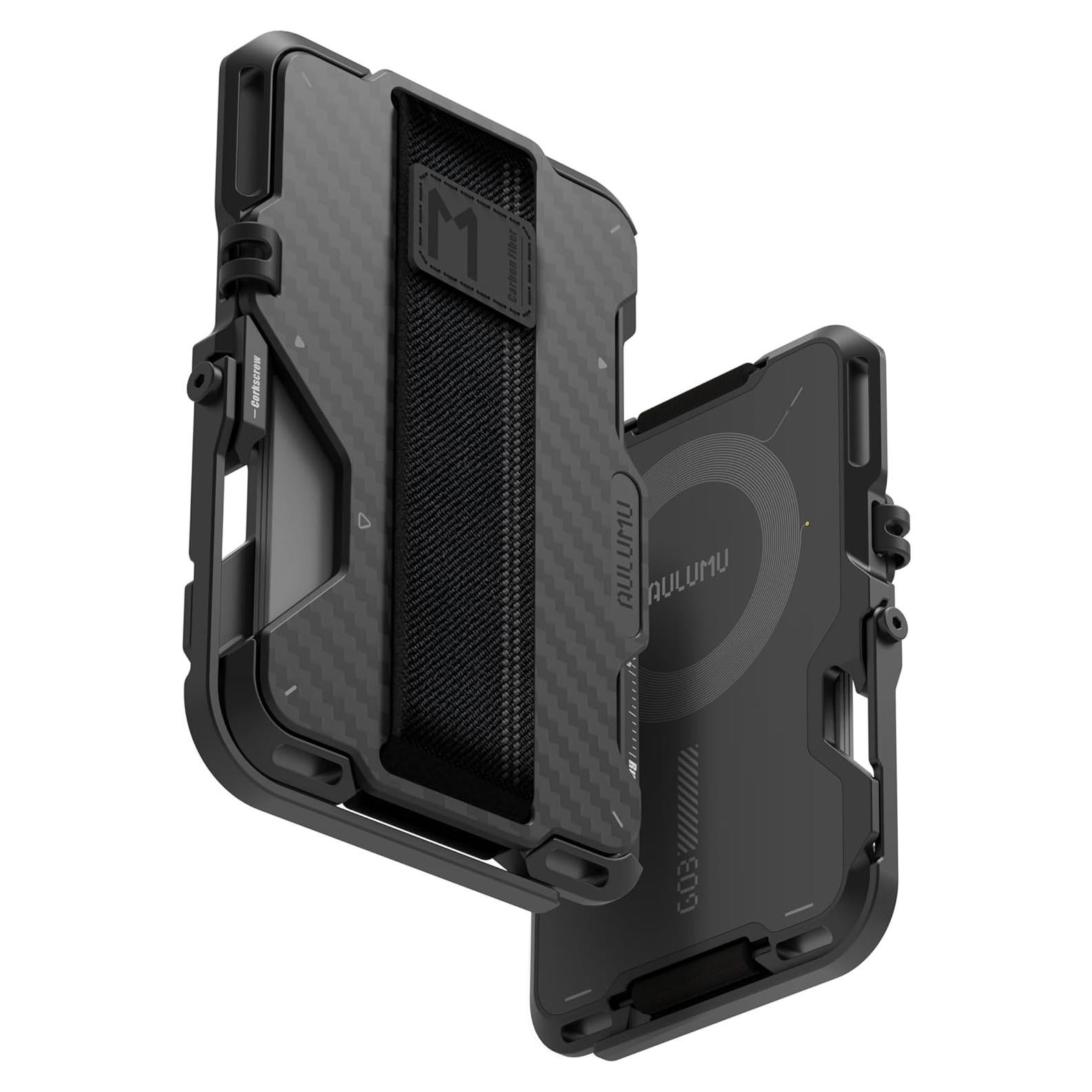 Soporte Magnético Aulumu G03 de Fibra de Carbono - Multifuncional