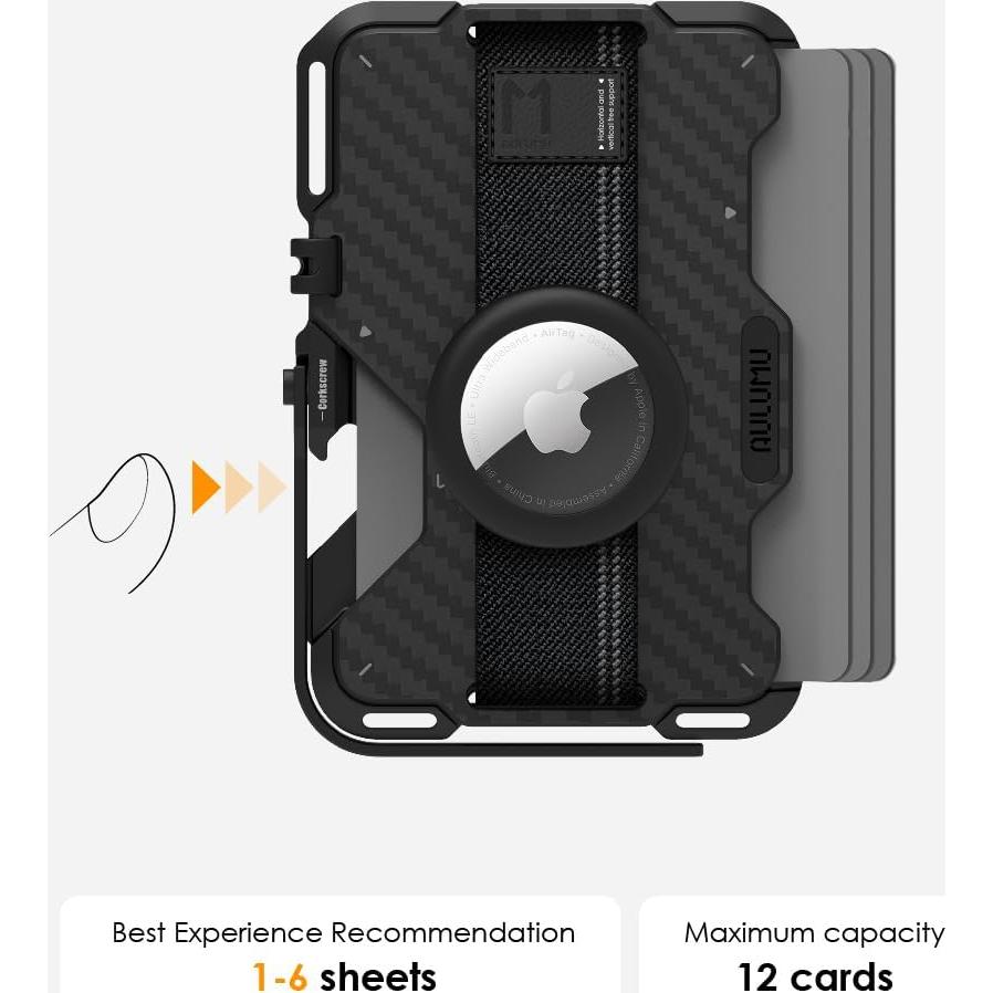 Soporte Magnético Aulumu G03 de Fibra de Carbono - Multifuncional