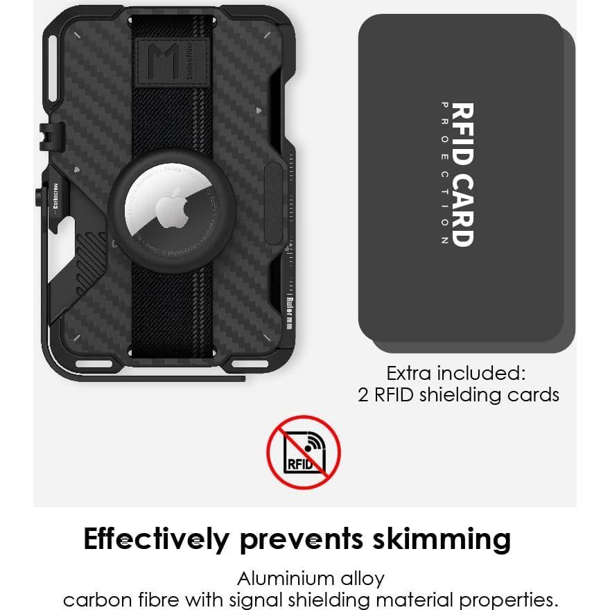 Soporte Magnético Aulumu G03 de Fibra de Carbono - Multifuncional