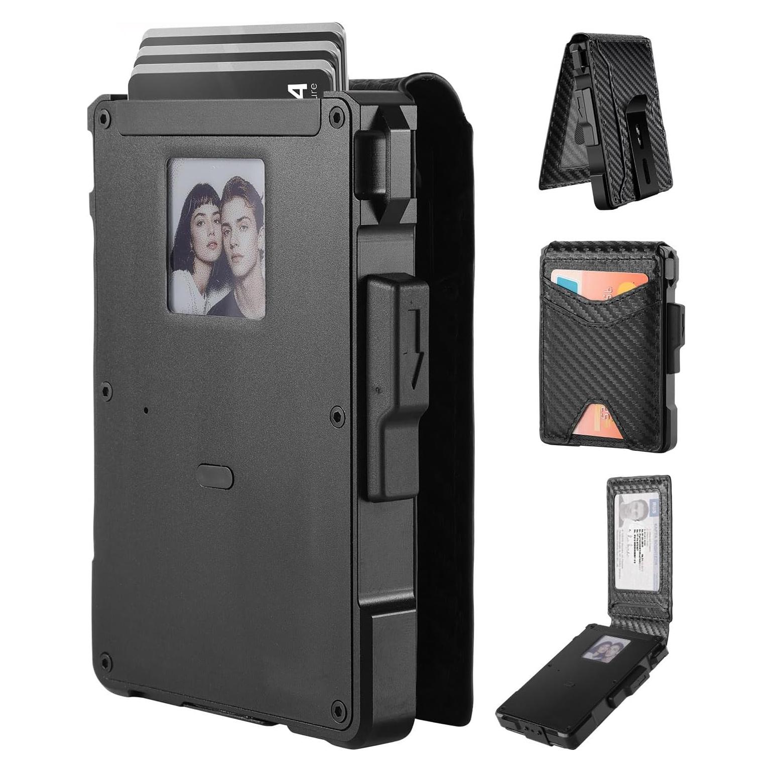 Billetera Bifold Minimalista Air Pro con Pantalla E-Ink 3.81 cm