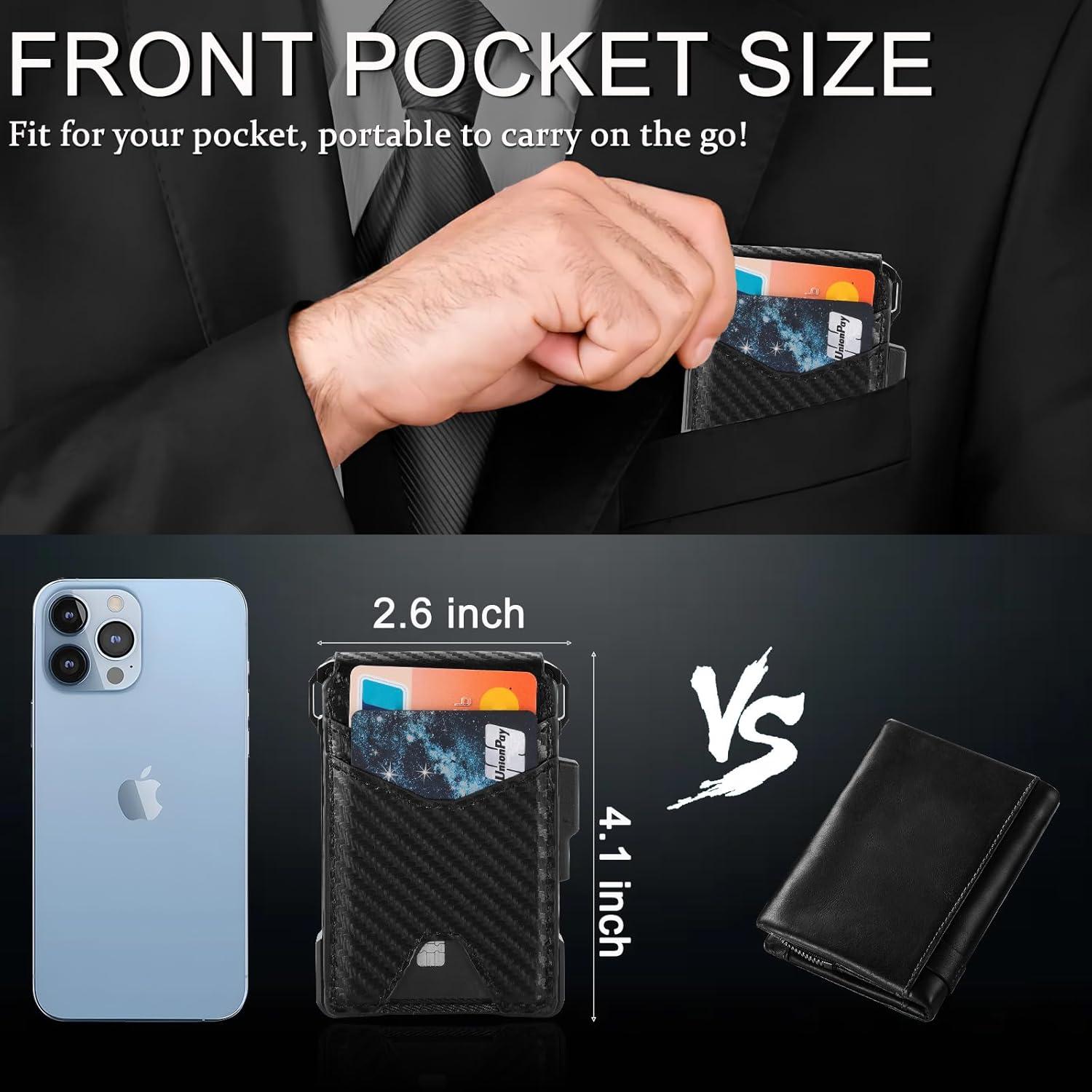 Billetera Bifold Minimalista Air Pro con Pantalla E-Ink 3.81 cm