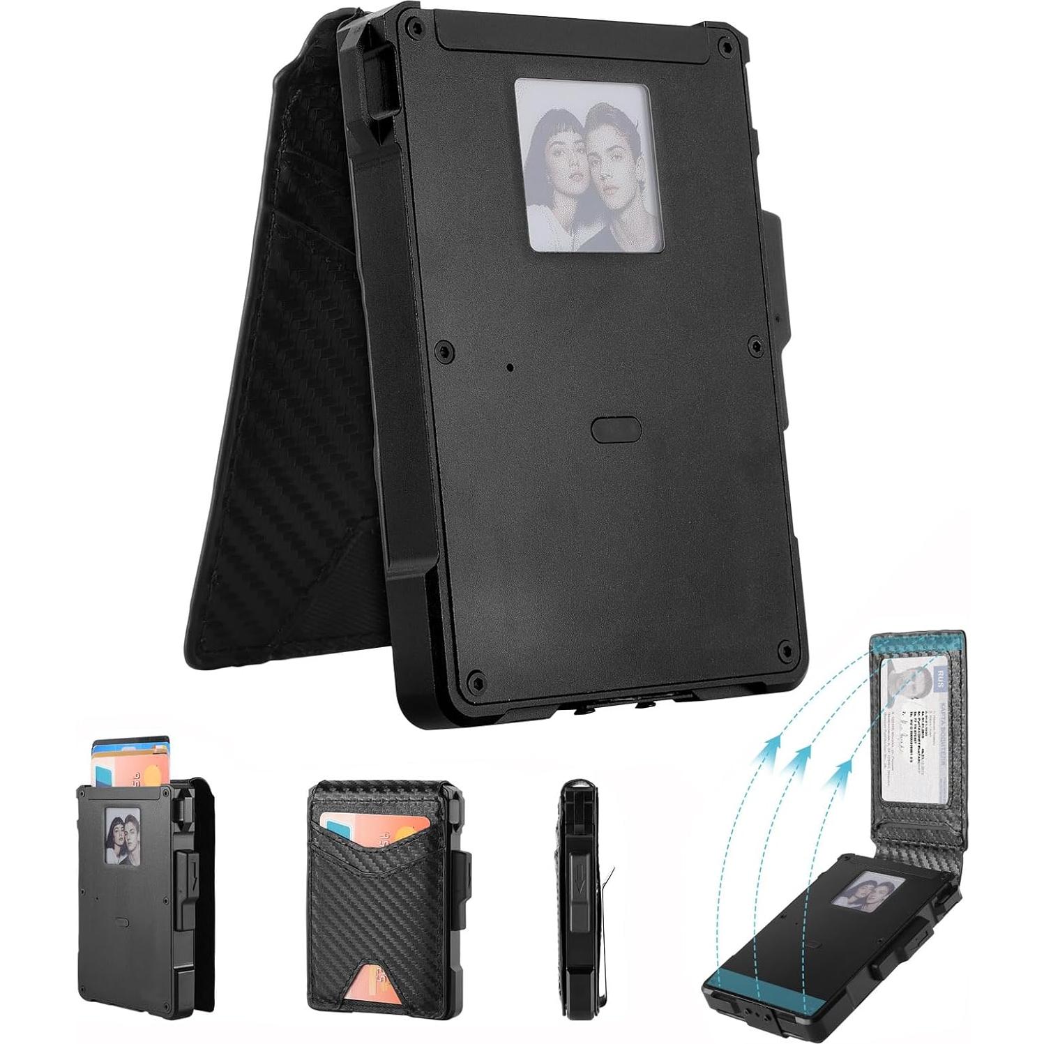 Billetera Bifold Minimalista Air Pro con Pantalla E-Ink 3.81 cm