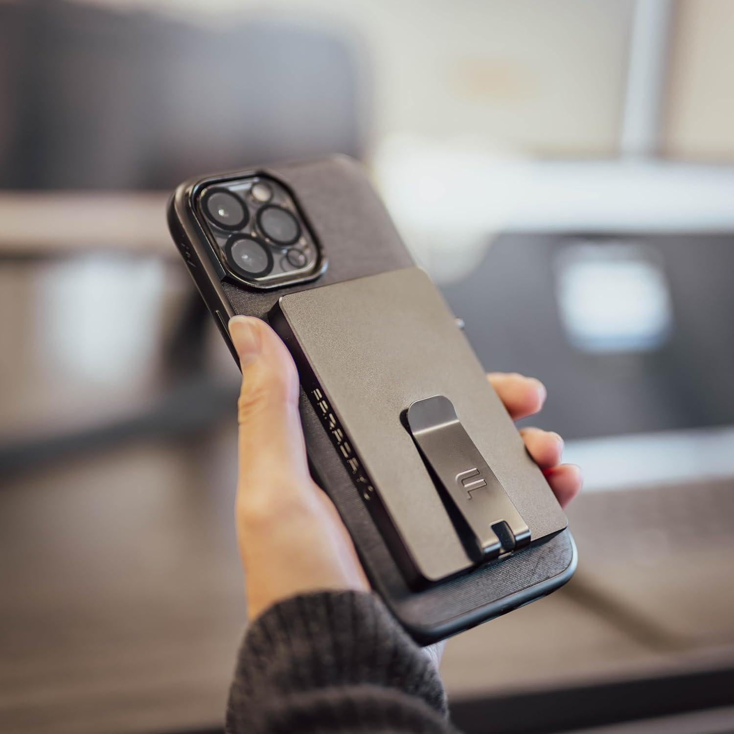 Billetera Faraday Minimalista Slim con Bloqueo RFID y Clip