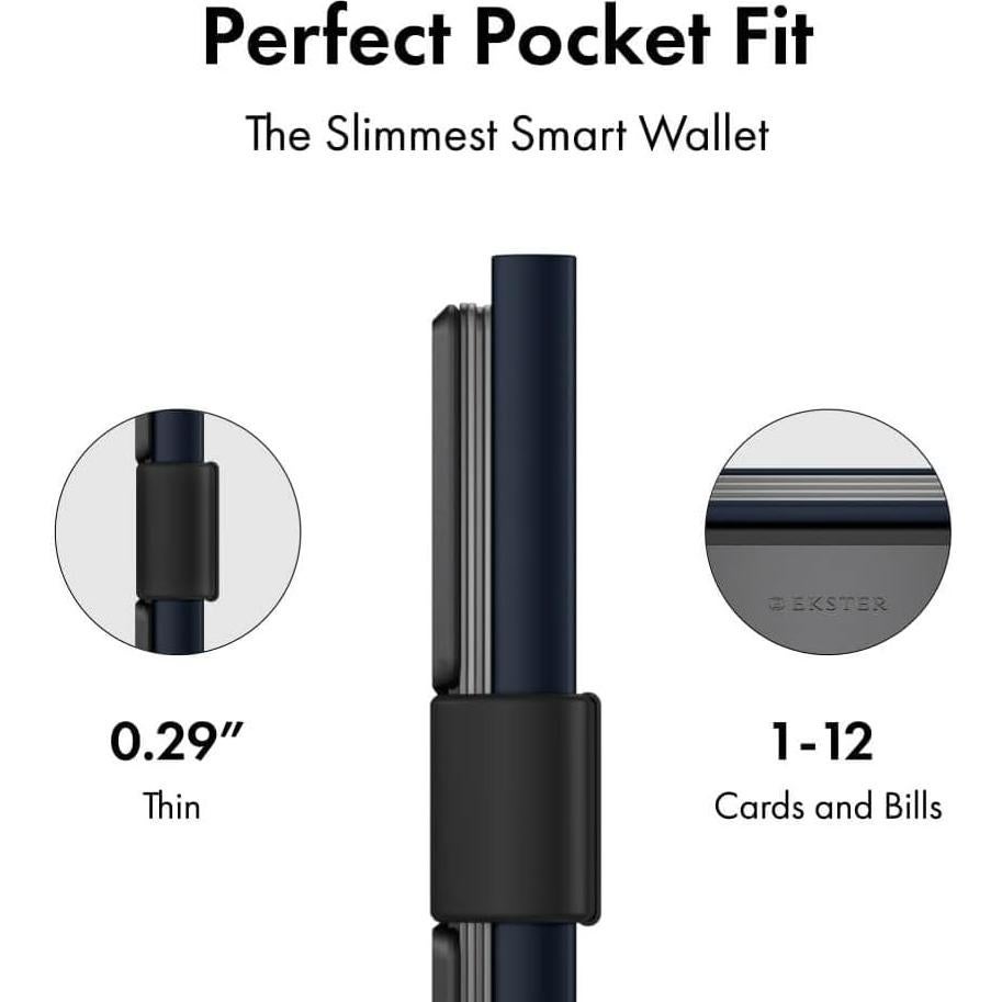 Billetera Minimalista Ekster para Hombres con Bloqueo RFID