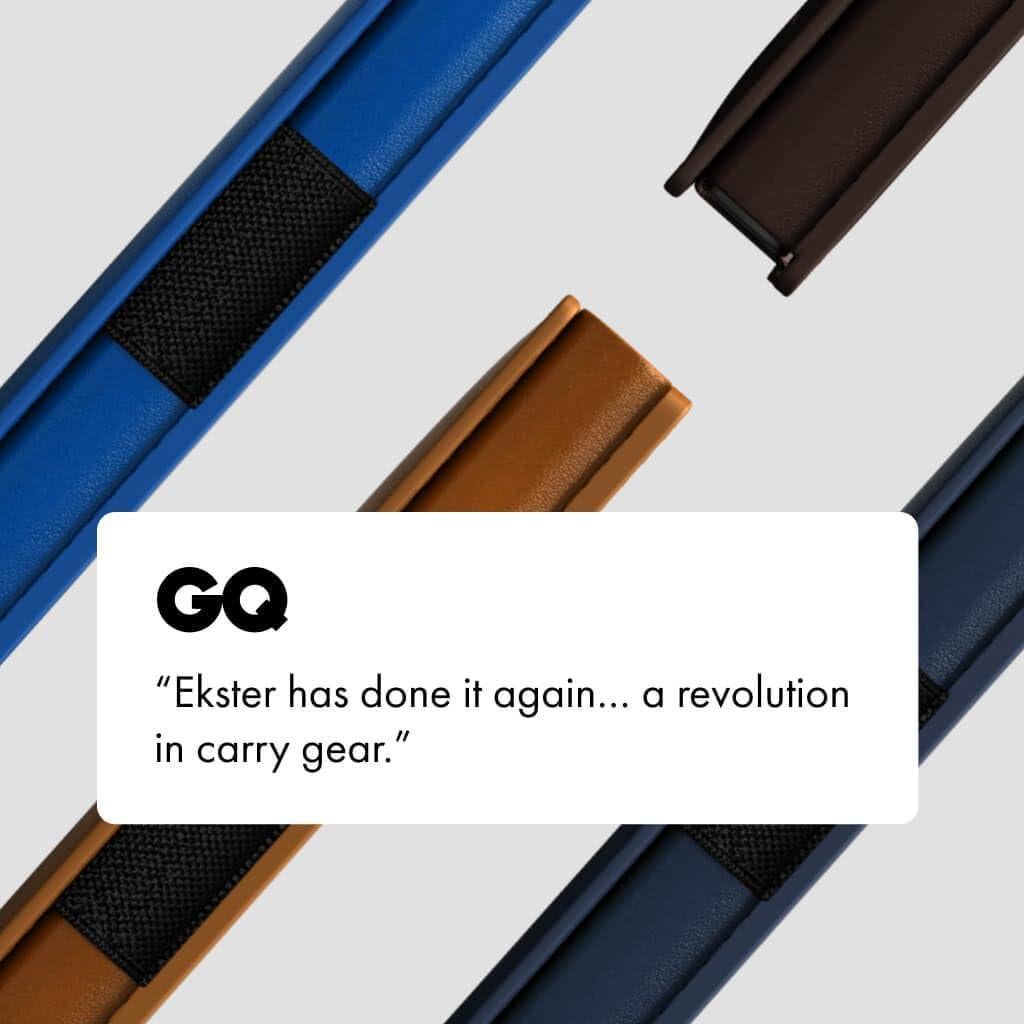 Billetera Ekster Pro de cuero minimalista con bloqueo RFID