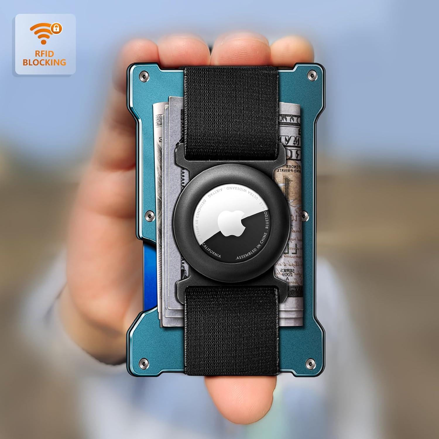 Cartera Metálica Slim Bulliant para Hombres con Bloqueo RFID