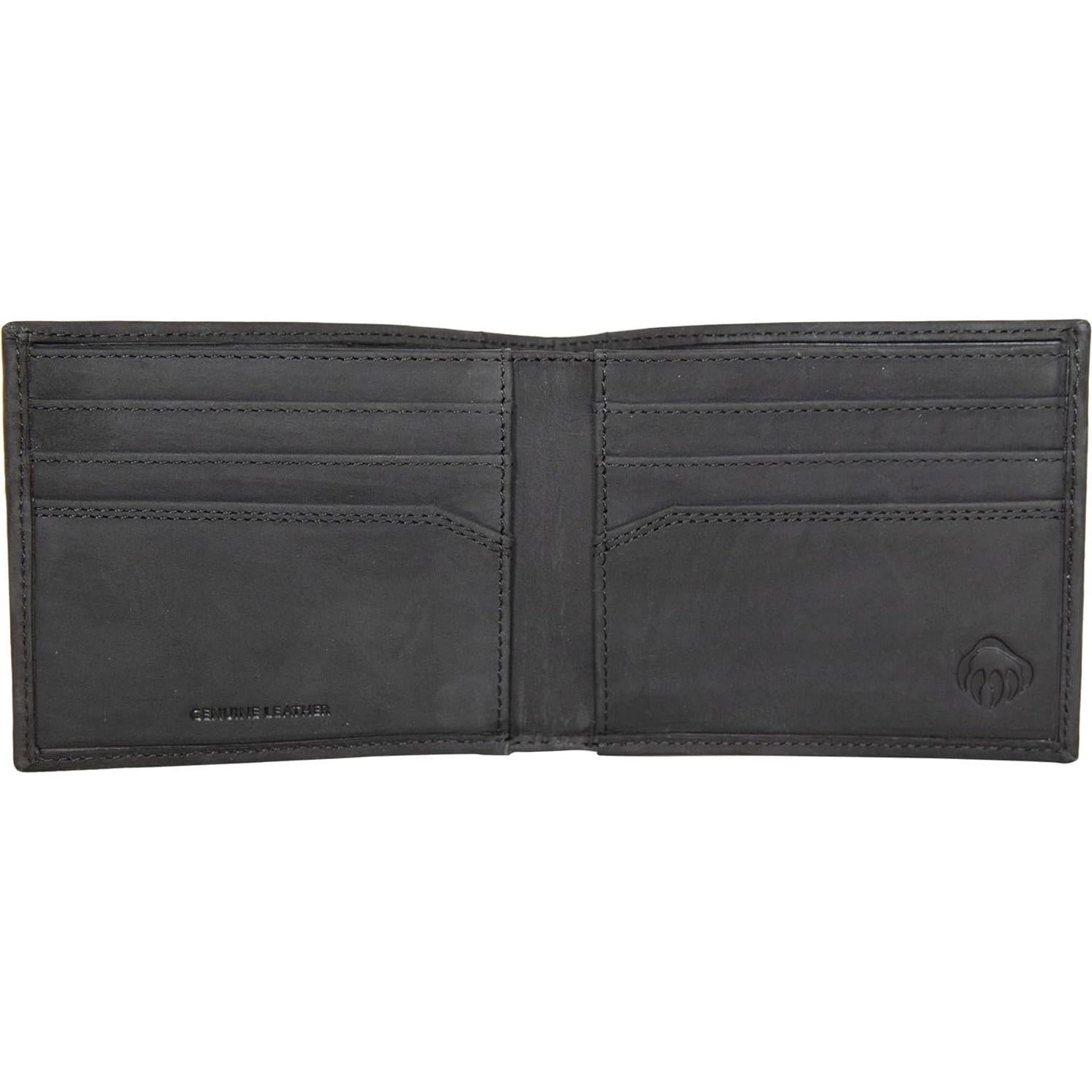 Cartera Bifold de Cuero Wolverine Marquette con RFID - Negro