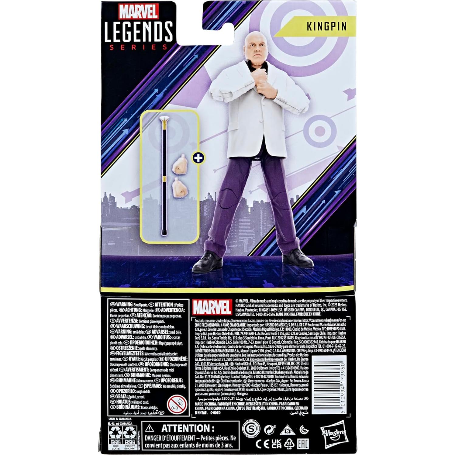Figura de Acción Kingpin Marvel Legends 15 cm Hasbro