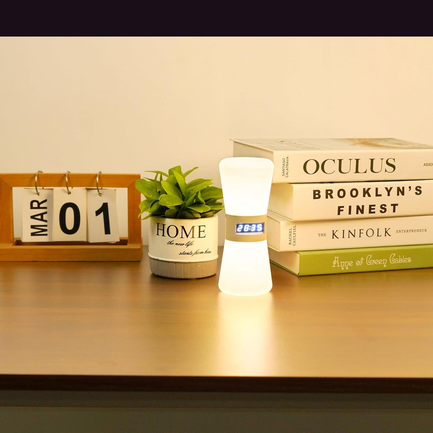 Temporizador Visual LED Glekyole con Luz Fluida para Estudio