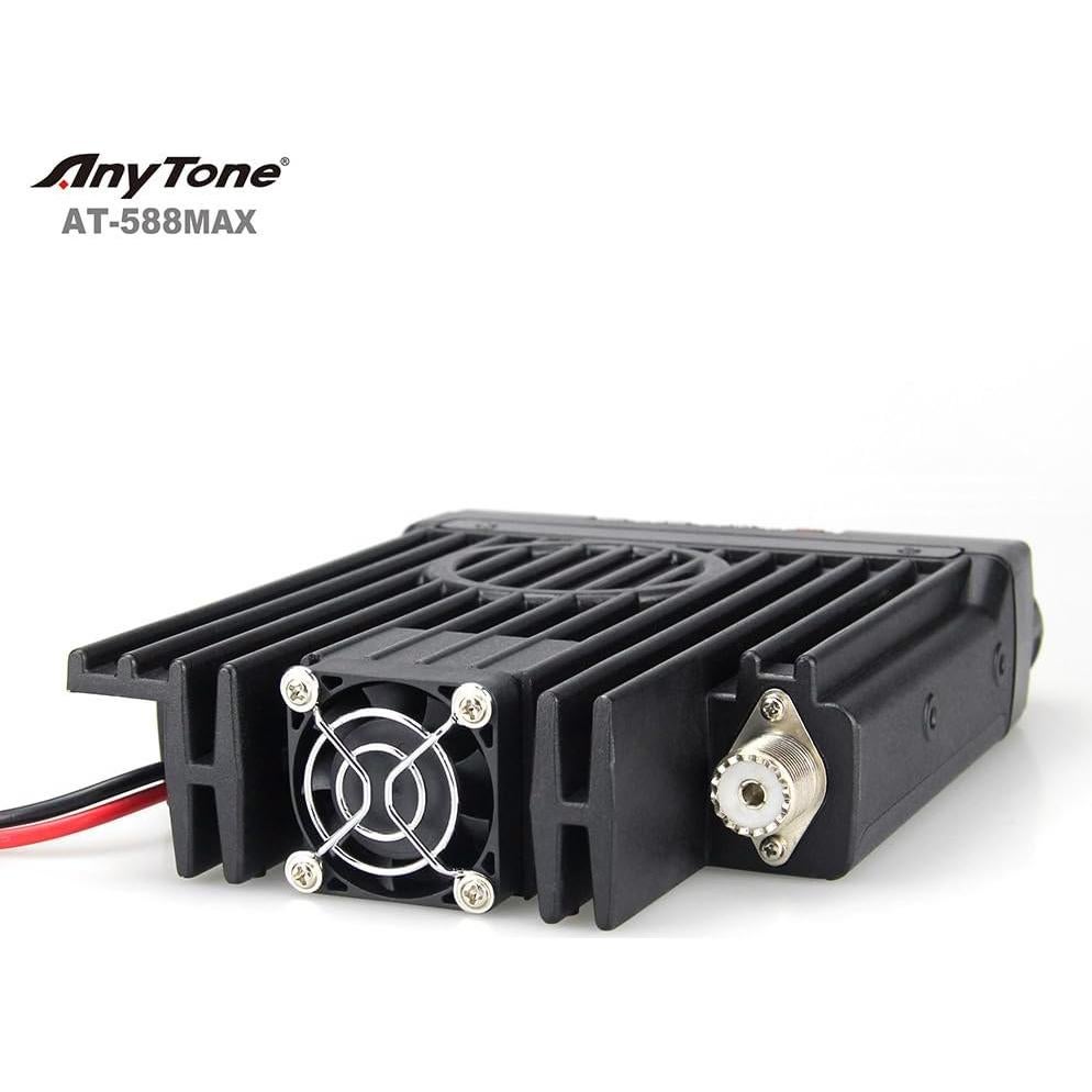 Radio Móvil VHF AnyTone AT-588Max 70W 510 Canales PTT Inalámbrico