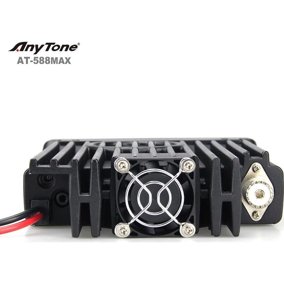 Radio Móvil VHF AnyTone AT-588Max 70W 510 Canales PTT Inalámbrico