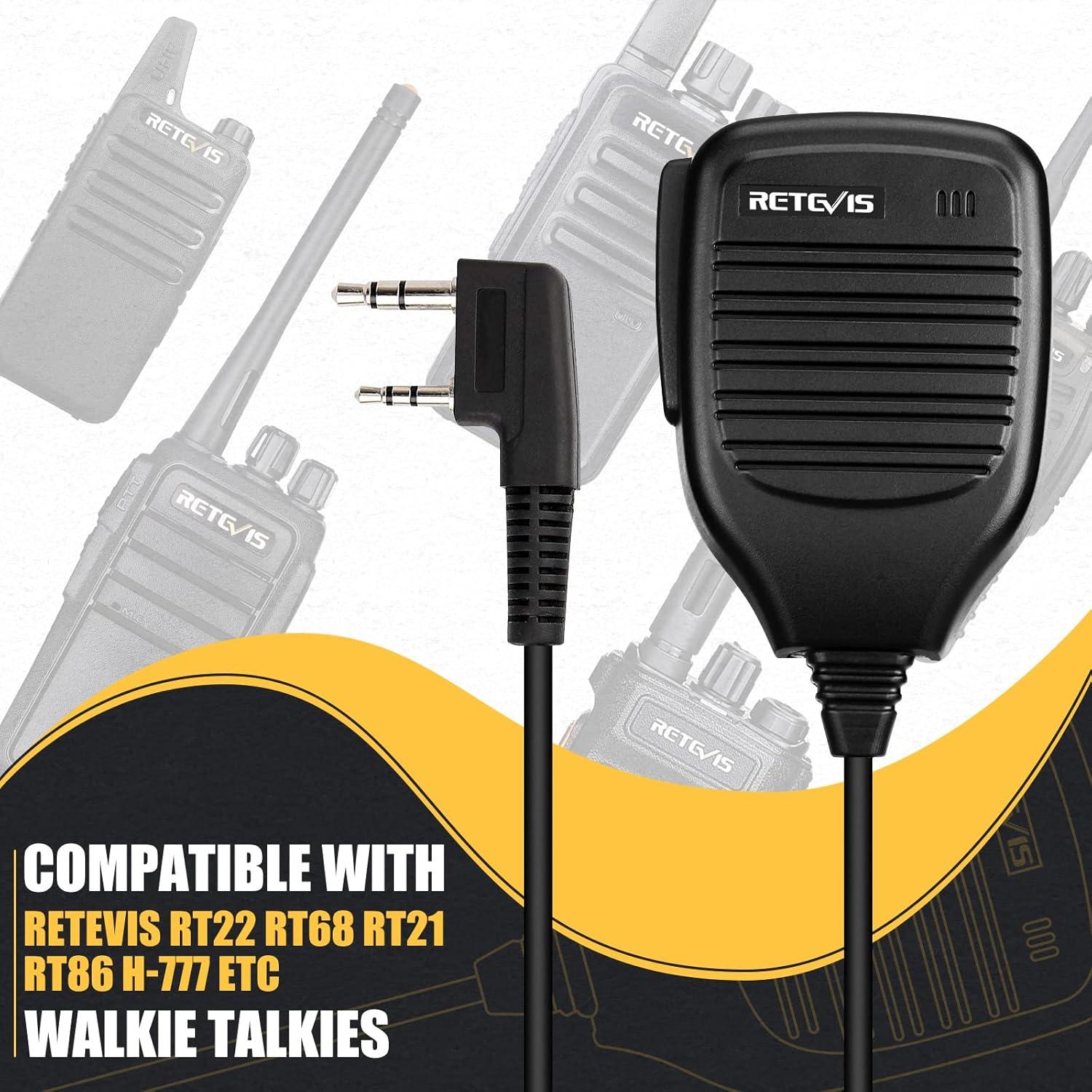 Walkie Talkies Retevis H-777S 6 Unidades con Micrófono