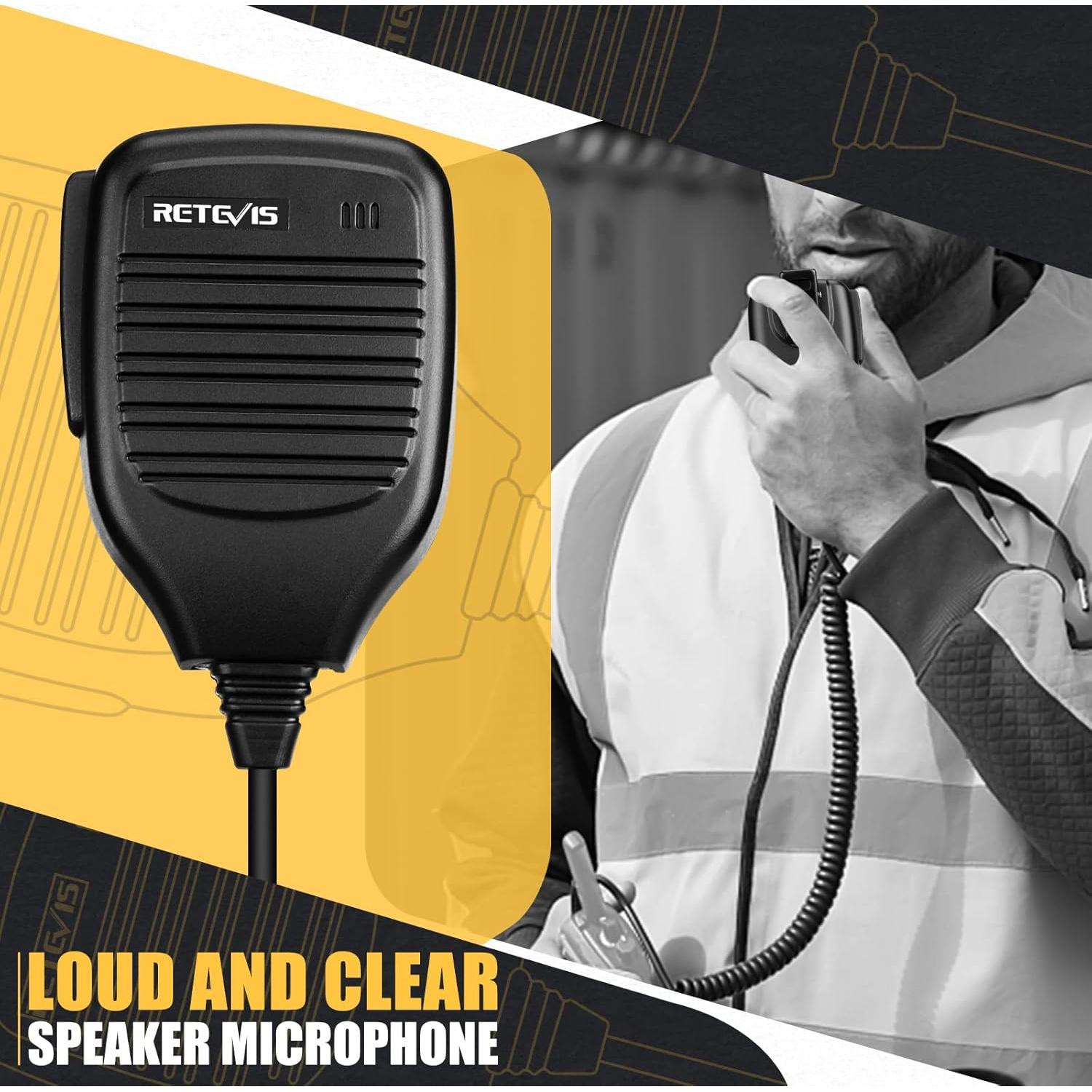 Walkie Talkies Retevis H-777S 6 Unidades con Micrófono